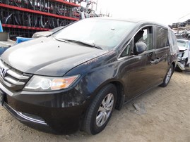 2014 Honda Odyssey EX-L Black 3.5L AT 2WD #A22616